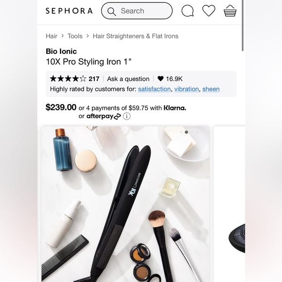 Bio Ionic 10x Pro Styling Iron *BRAND NEW* - Picture 12 of 14